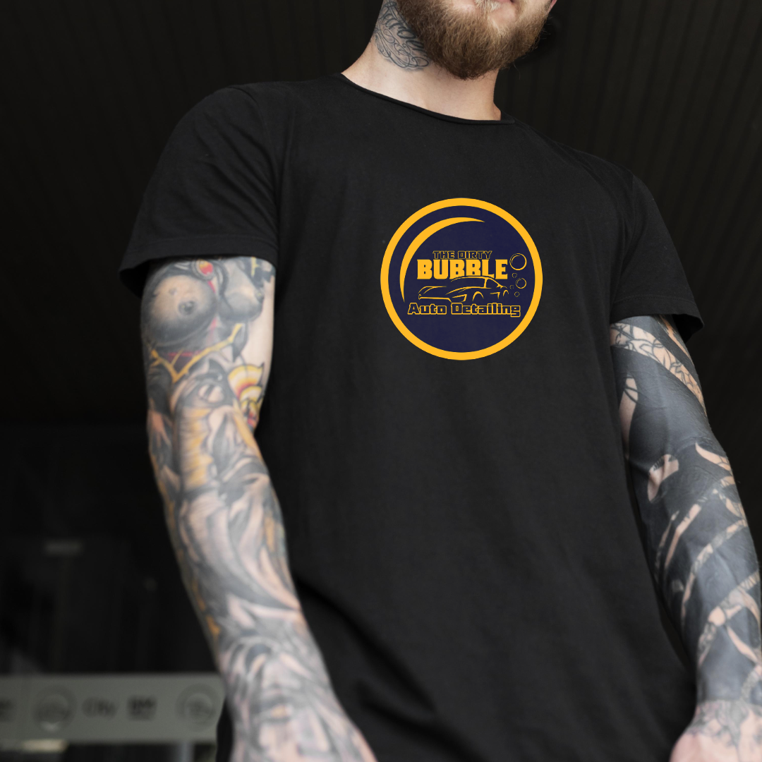 The Dirty Bubble Logo Tee - Black